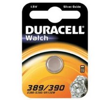 pile oxyde argent 'Watch' SR54 389/390, 1,5 Volt DURACELL