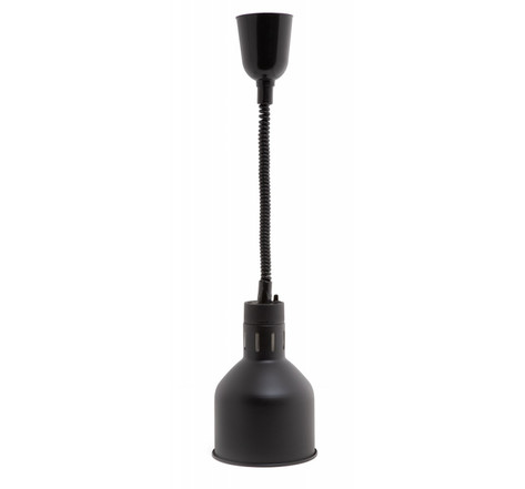 Lampe Chauffante Ø 175 mm - Plusieurs Couleurs - Combisteel -    17,5 cm Noir