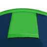 vidaXL Tente de camping pour 4 personnes Bleu marine/vert