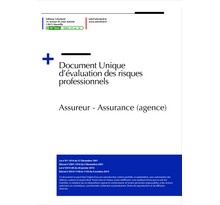 Document Unique d'évaluation des risques professionnels Métier : Assureur - Assurance (agence) - Version 2024 UTTSCHEID