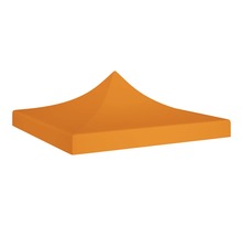 vidaXL Toit de tente de réception 2x2 m Orange 270 g/m²