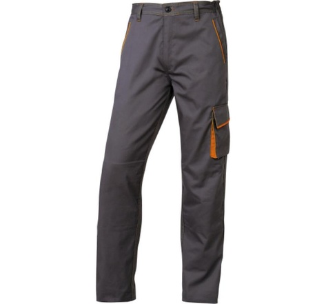 Pantalon panostyle gris/orange taille S