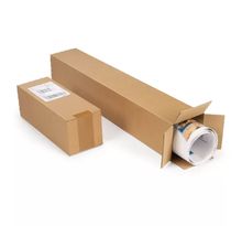 Carton d'emballage allongé 31 x 10.5 x 10.5 cm - Simple cannelure