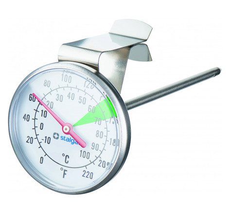 Thermomètre à lait avec clip 0 à 100°c - stalgast -  - 110
