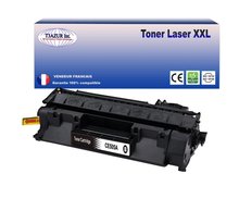 T3AZUR - Toner compatible avec Canon 719A pour Canon LBP-6650  LBP-6650DN  LBP-6670DN  LBP-6680X Noir - 2 300p