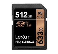Lexar SDXC 512GB 633X USH-I CLASS10