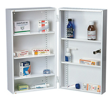 Armoire à pharmacie intérieur modulable - 1 porte double - Decayeux