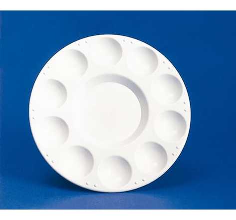 Palette plastique ronde 10 alvéoles ø 17,5 cm