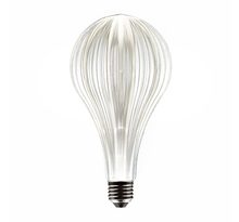 Ampoule LED décorative BONNIE MOON Transparent Aluminium E27