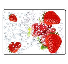 Surface de découpe fraises en verre 28.5 x 20 cm