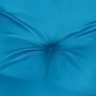 vidaXL Coussin de palette bleu 60x60x12 cm tissu