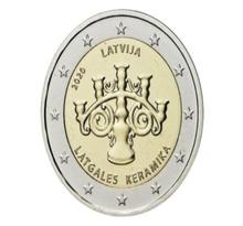 Pièce commémorative 2 euros - Lettonie 2020 - Latgalles kepamika
