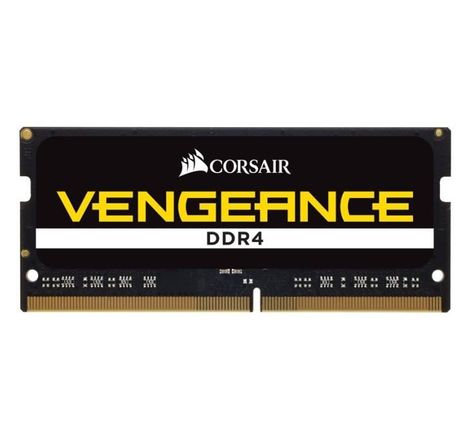 CORSAIR Mémoire PC Portable SO-DIMM DDR4 - Vengeance 8Go (1x8Go) - 2400 MHz - CAS 16 (CMSX8GX4M1A2400C16)