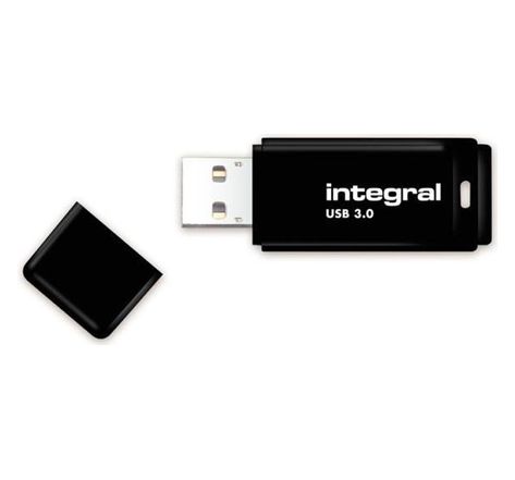 INTEGRAL - Clé USB - 32 Go - USB 3.0 - Noir