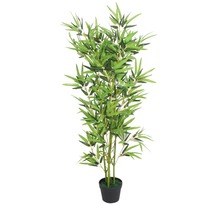 vidaXL Plante artificielle avec pot Bambou 120 cm Vert