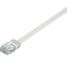 Câble/Cordon réseau RJ45 Catégorie 6A FTP (F/UTP) Droit 15m (Blanc)
