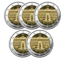 Lot de 5 pièces commémoratives de 2€ - Millésime 2020 : ALLEMAGNE - Présidence du BRANDEBOURG au Bundesrat