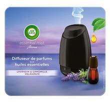 Diffuseur d'Huiles Essentielles Essential Mist + 1 Recharge Parfum Lavande 20 ml AIR WICK