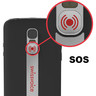 Smartphone senior g50 de swissvoice avec housse de protection