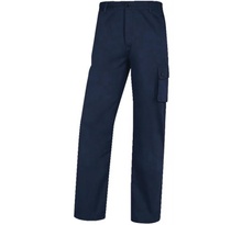 Pantalon 100   coton paliga coloris bleu foncé taille s