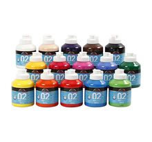 Set 15 peintures acryliques Mate A-Color - Couleurs Assorties 500 ml