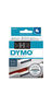 Dymo labelmanager cassette ruban d1 19mm x 7m blanc/noir (compatible avec les labelmanager et les labelwriter duo)