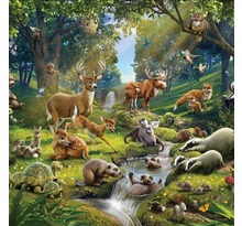 Walltastic Papier peint photo Animals Forest 43060