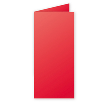 Paquet de 25 cartes pliées 210g 106x213 rouge groseille clairefontaine