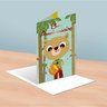 Carte bon anniversaire ourson - draeger paris