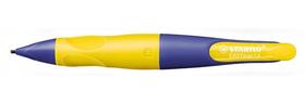 Porte-mines Ergonomique EASYergo 1,4 mm Droitier jaune/violet + 3 mines HB STABILO