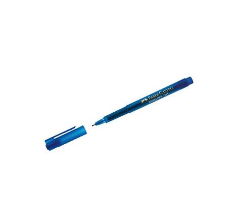 Stylo feutre Fineliner BROADPEN 1554 Tracé 0,8 mm Bleu FABER-CASTELL