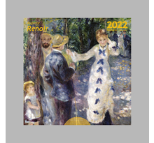 Calendrier 2022 mural 30x30 cm Renoir