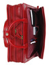 Porte ordinateur Premium en cuir - KATANA - 14 pouces - 3 compartiments - L39.0 x H29.5 x P13.0 cm- 31044-Rouge