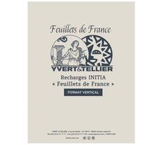 Recharge INITIA Feuillets de France - Verticale (x5)