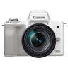 Canon eos m50 + 18-150 mm milc 24 1 mp cmos 6000 x 4000 pixels blanc