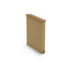 Caisse carton télescopique pour produit plat brune double cannelure 40x5x80 cm (colis de 10)