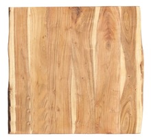 vidaXL Dessus de table Bois d'acacia massif 58x(50-60)x3 8 cm