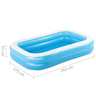 Bestway piscine gonflable rectangulaire 262x175x51 cm bleu et blanc
