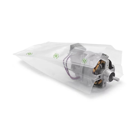 Sachet plastique recyclé à soufflets transparent 150 microns raja 40x50x30 cm (lot de 150)
