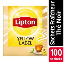 Feel Good Selection Thé Noir Yellow Label  -100 sachets fraîcheur (paquet 100 unités)