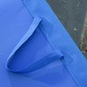 Bain de soleil transat pliable dossier réglable multipositions métal et polyester bleu