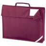 Petite sacoche légère - cartable porte document - QD51 - rouge bordeau