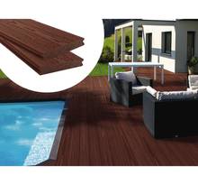 Pack 5 m² - lames de terrasse composite co-extrudées - marron