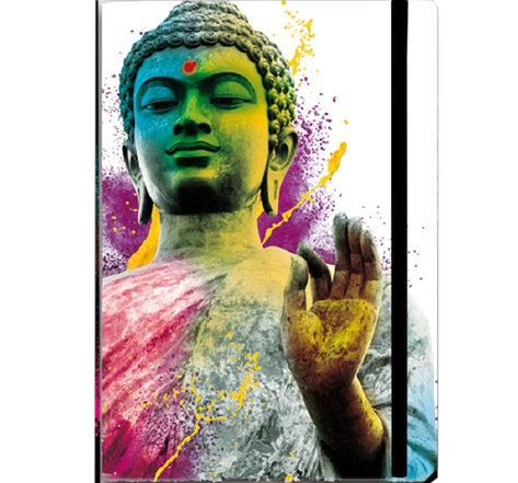 Petit carnet à couverture rigide Bouddha modèle 2