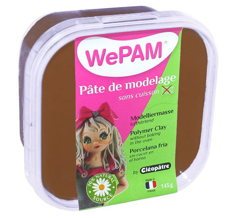 Porcelaine froide à modeler wepam 145 g chocolat