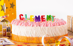 Bougies d'anniversaire Clémence et Clément