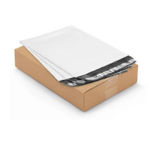 Lot pochettes plastique opaque blanche super 48x32 cm (lot de 100)