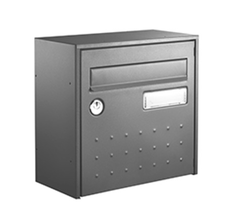 Boîte aux lettres STEELBOX - Compact Gris 7016