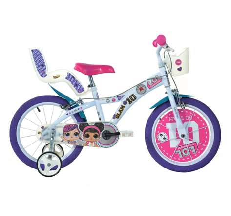 Dino bikes vélo pour enfants lol violet 16