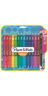 Paper mate inkjoy gel - 14 stylos à encre gel - assortiment de couleurs - pointe moyenne 0.7mm - sous blister